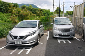 送迎車の写真